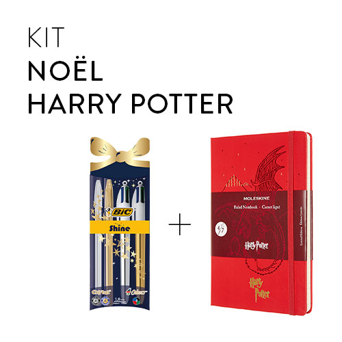 Harry Potter Christmas bundle BIC et Moleskine Harry Potter Christmas bundle BIC et Moleskine