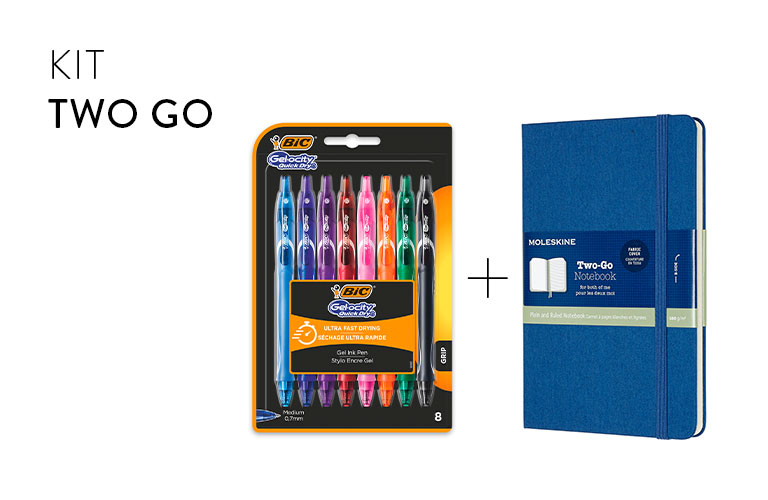 To go bundle BIC et Moleskine To go bundle BIC et Moleskine