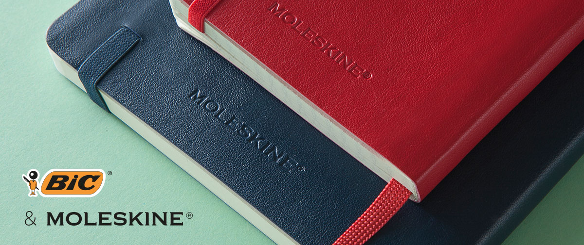 BIC et Moleskine s'associe BIC et Moleskine s'associe