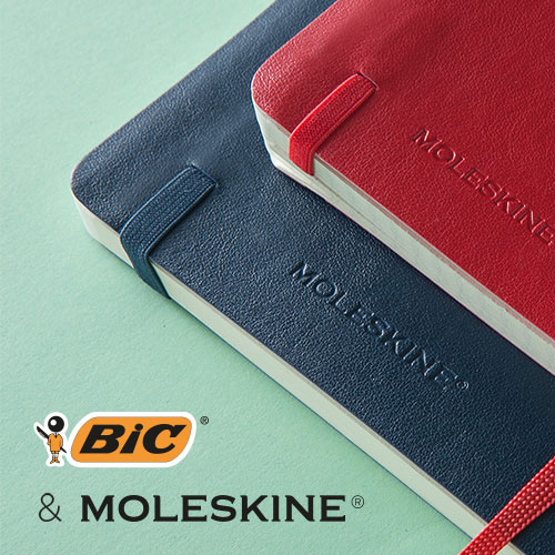 BIC et Moleskine s'associe BIC et Moleskine s'associe